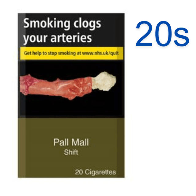 Pall Mall Shift Cigarettes  20s