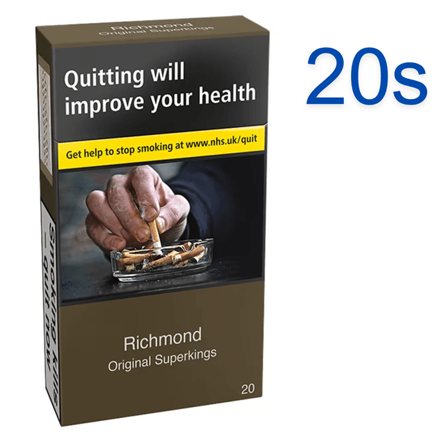 Richmond Original Superkings Cigarettes, 20s